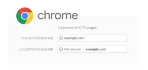 Chrome 68 - not secure